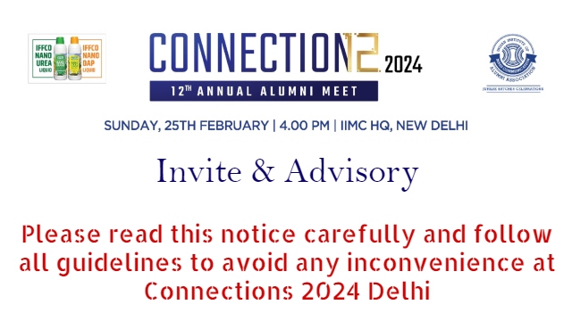 IIMCAA Connections 2024 Advisory
