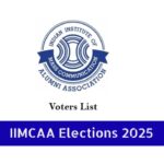 IIMCAA Elections 2025 Voters List