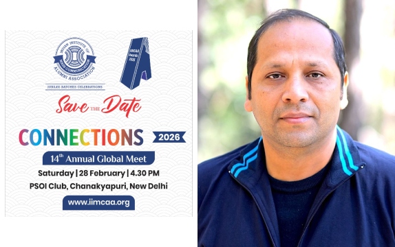 IIMCAA Connections 2025 Jubilee Batches Coordinator Neeraj Jha